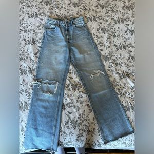 Zara wide leg jeans